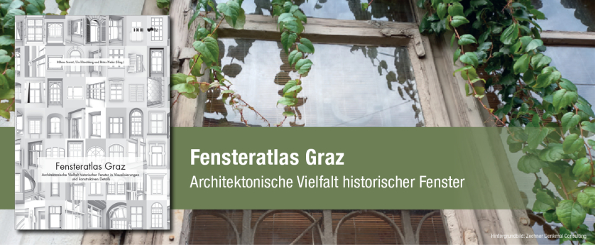 Werbebanner für den Grazer Fensteratlas